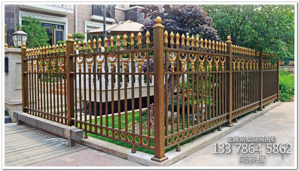 农村气派豪华大门 雨棚别墅围墙大门和护栏A001 农村气派豪华大门 雨棚别墅围墙大门和护栏A001