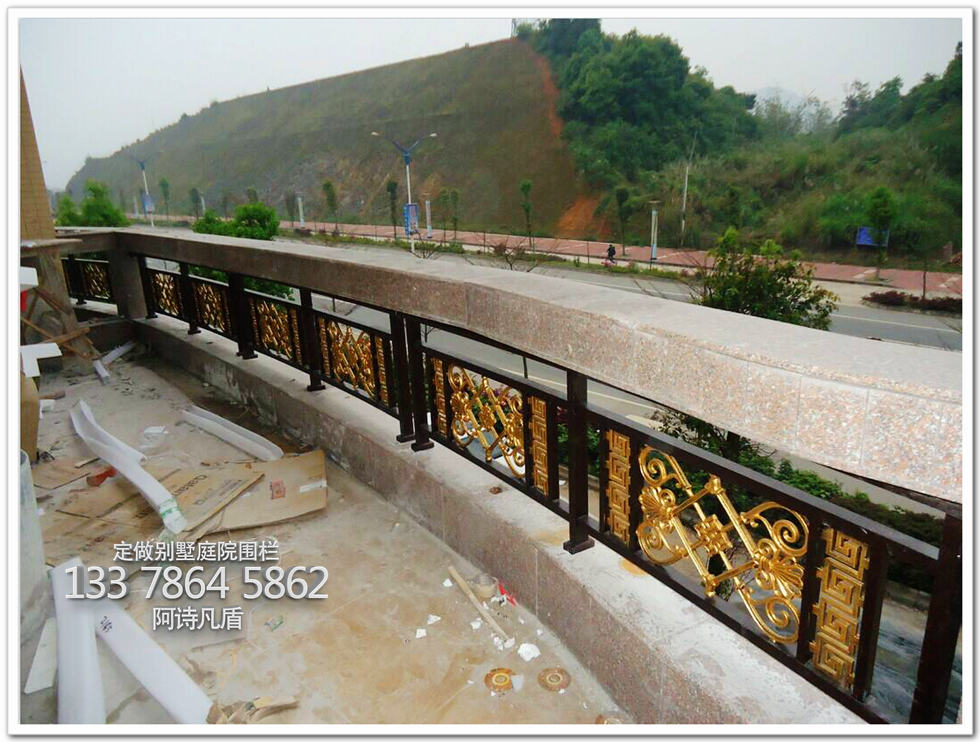 农村气派豪华大门 雨棚别墅围墙大门和护栏A001 农村气派豪华大门 雨棚别墅围墙大门和护栏A001