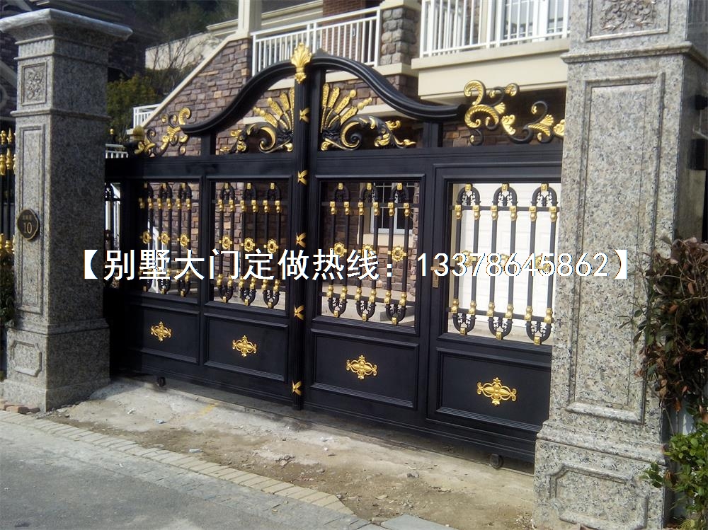 四川别墅庭院大门-工程案例