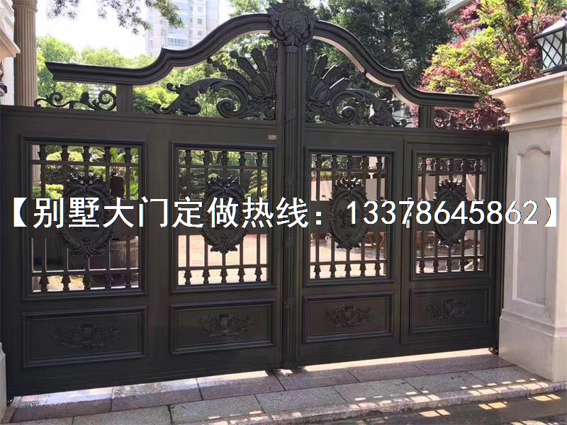 江门别墅群落庭院大门