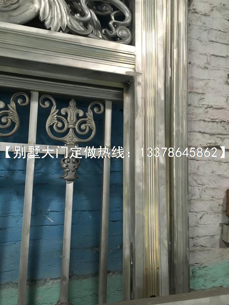 别墅大门烤漆前-别墅烤漆门工艺