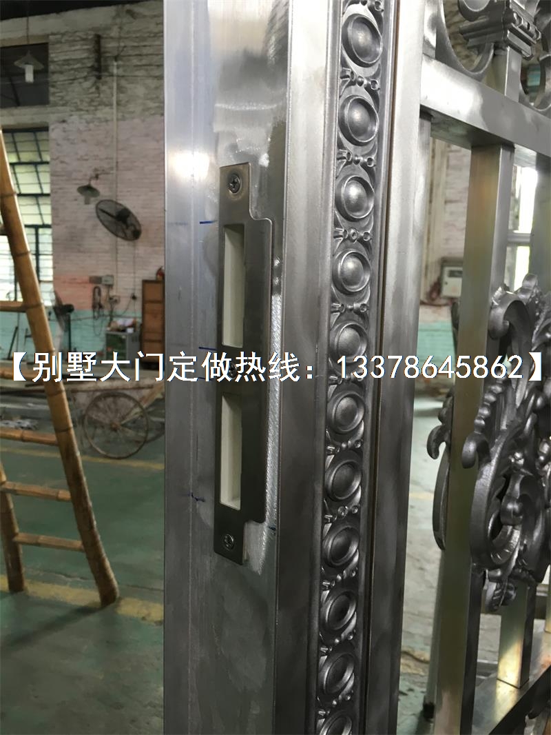 铝艺配件,铝艺大门配件,门拉手,内置锁