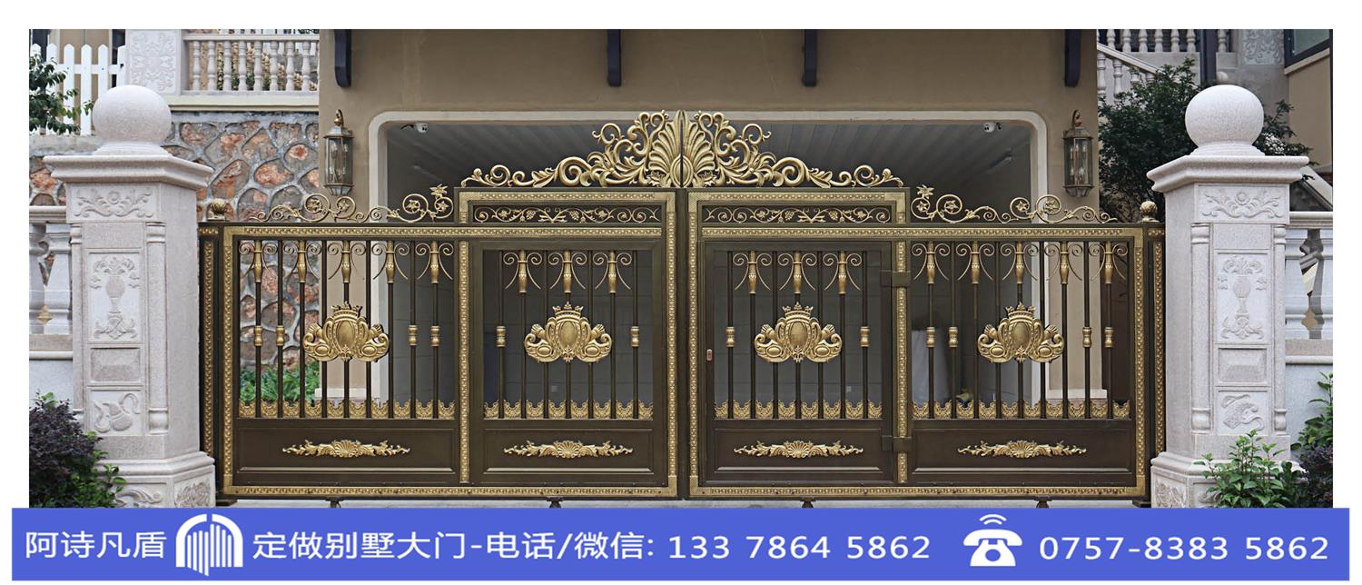 联排别墅大门,庭院门楼,走南闯北小别墅门