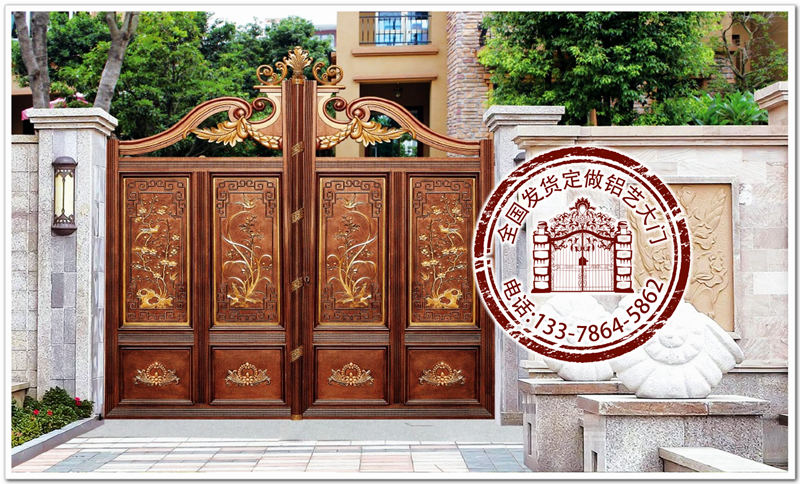 各有所爱别墅围墙大门图片效果图