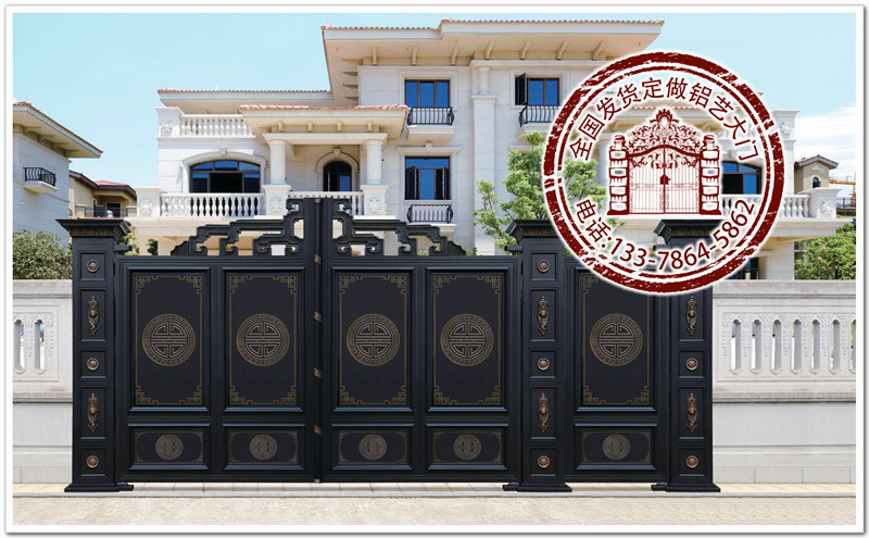 各有所爱别墅围墙大门图片效果图