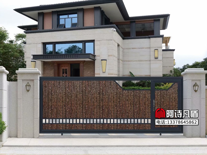 庭院大门：KM100